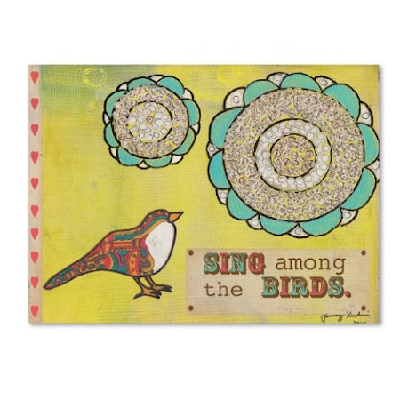 Tammy Kushnir 'Sing Among The Birds' Canvas Art,35x47